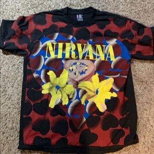 Nirvana heart shaped box boot shirt